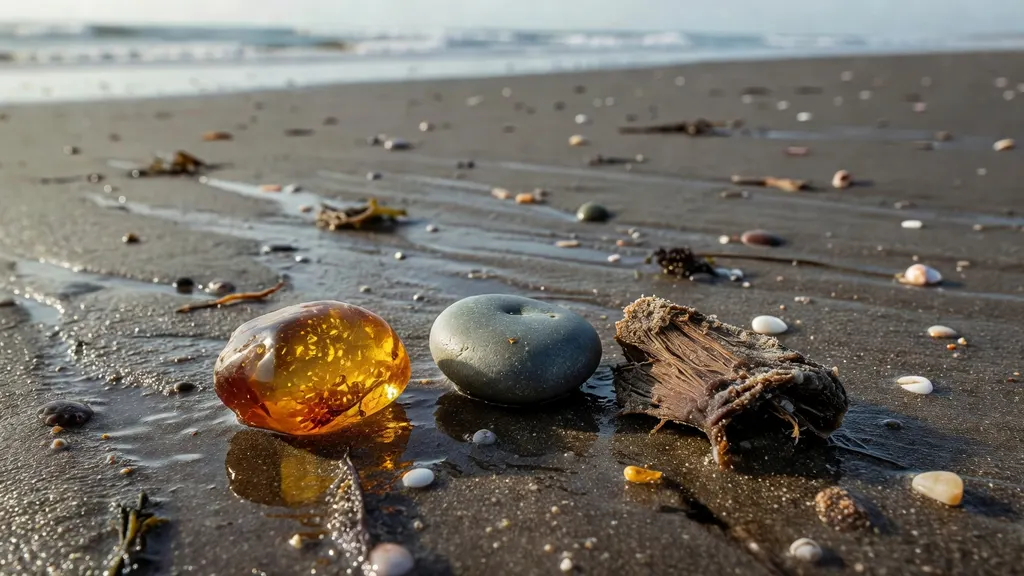 Jak Wygląda Bursztyn Na Plaży